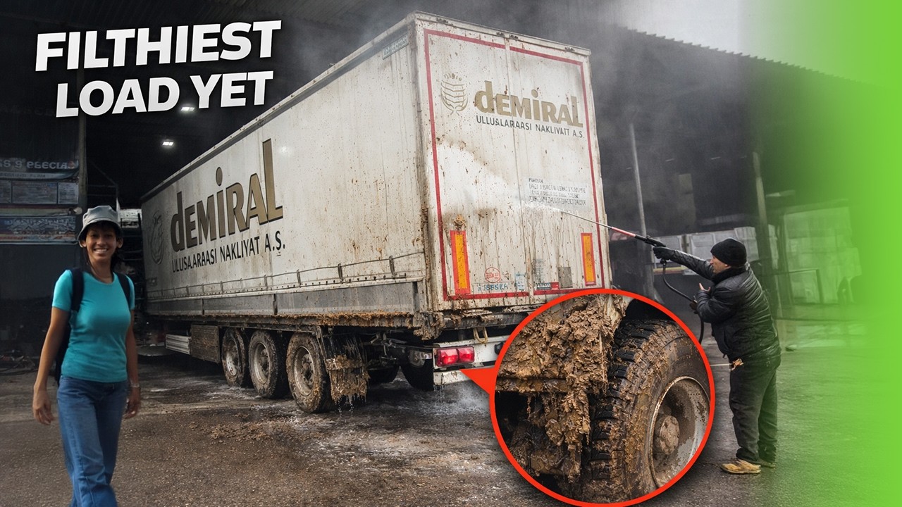 Massive Iveco Lorry Deep Clean | Satisfying High-Pressure Mud Removal