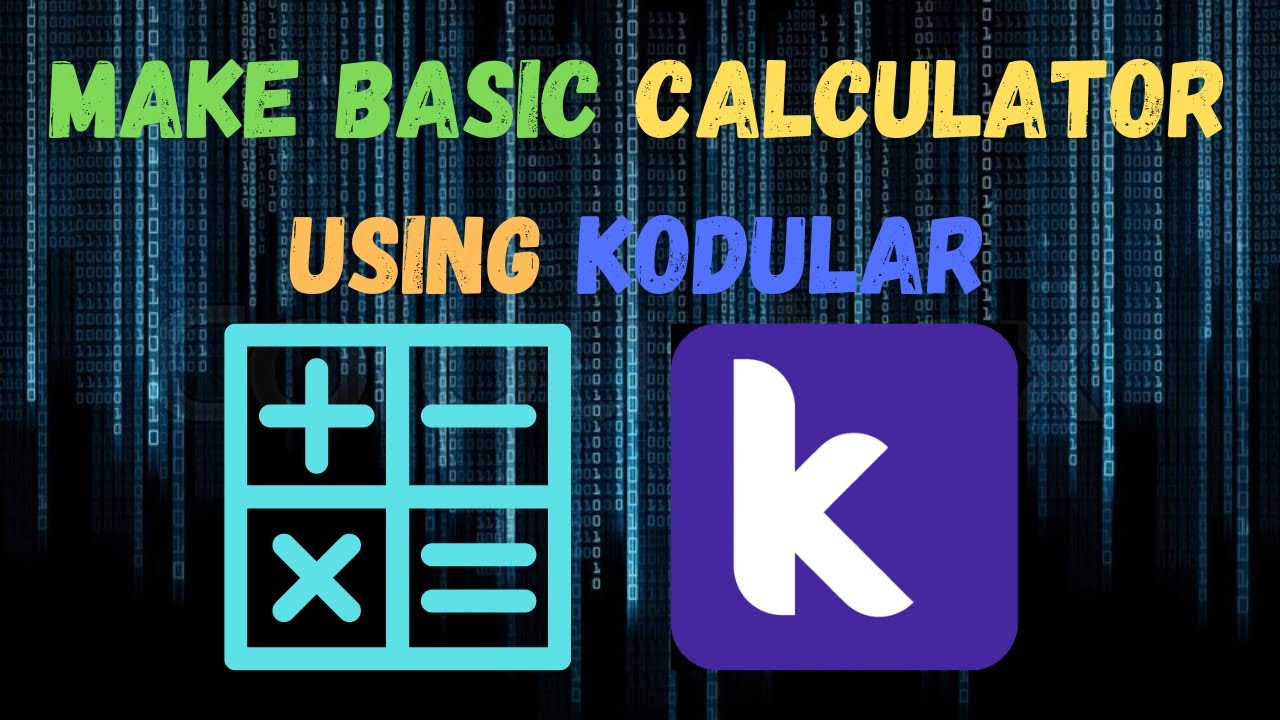 How to make a Basic Calculator using Kodular | Kodular Tutorials || DeCoders
