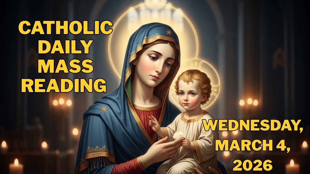 Catholic Daily Mass Reading for Wednesday March 4, 2026