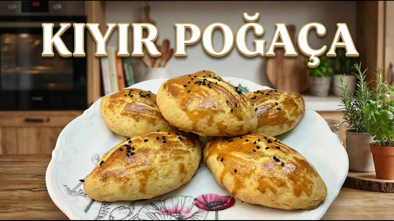 Ağızda Dağılan Mayasız Kıyır Poğaça | Nasıl Yapılır?