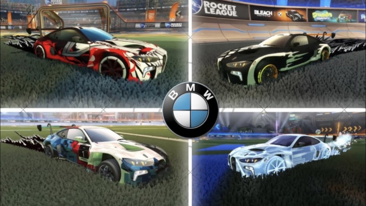 New BMW M4 GT3 EVO x Bleach Complete Set Rocket League Competitive Gameplay and Showcase!!
