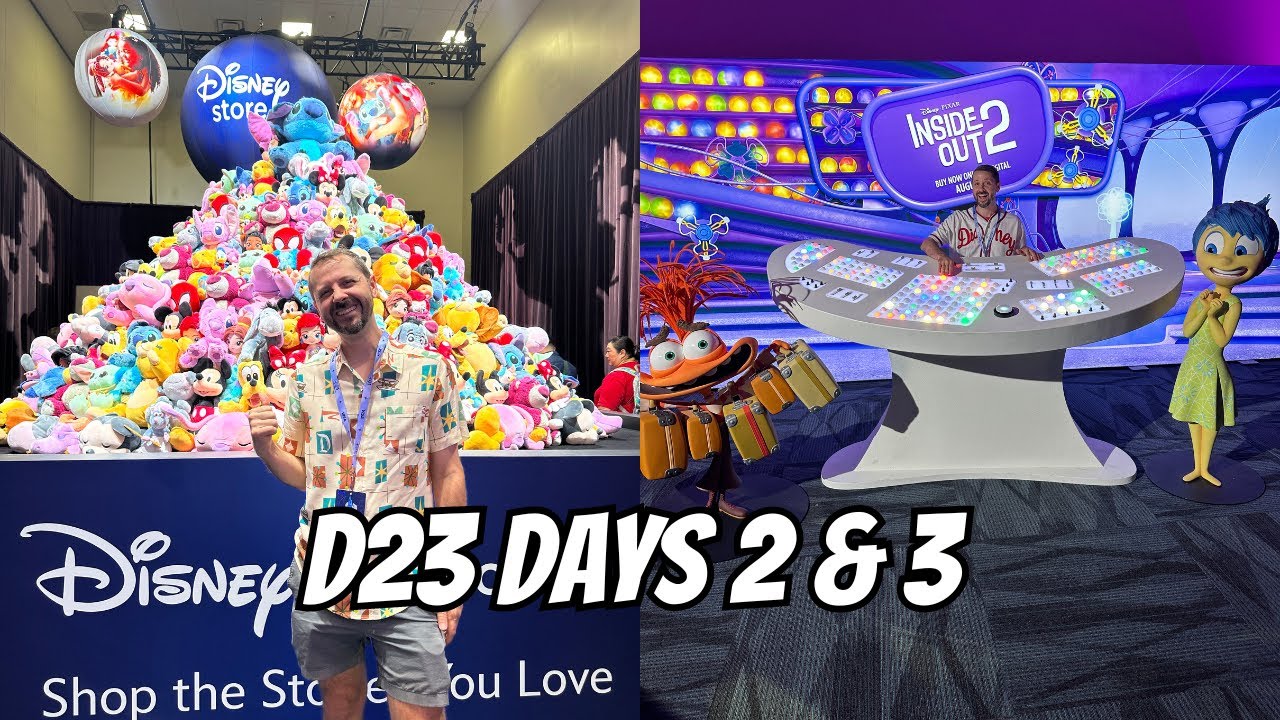 D23 Days 2 and 3! Parks Presentation, Disney Legends and More!