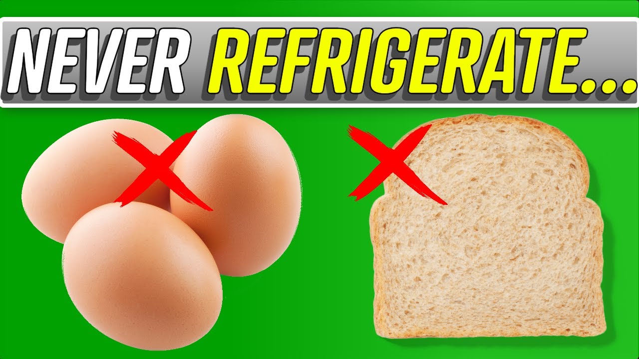 20 Foods You Should STOP Refrigerating | Food Storage Mistakes You&rsquo;re Probably Making | Amazing Tips