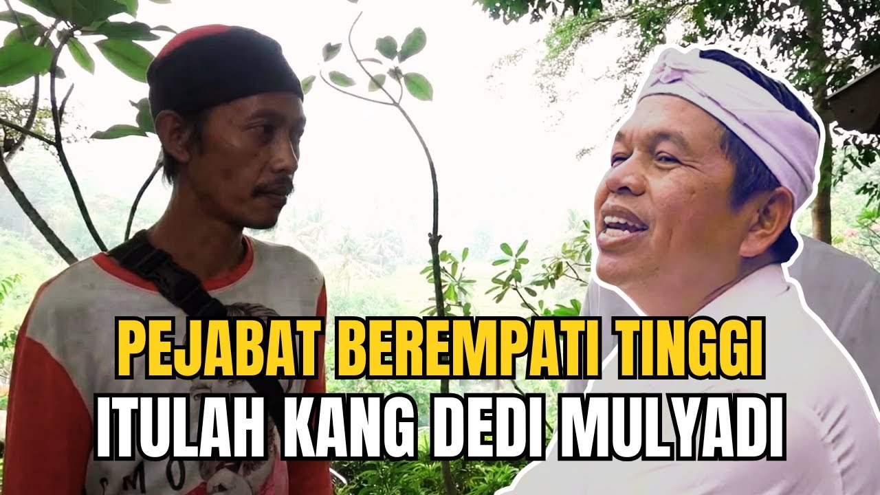KANG DEDI MULYADI ADALAH PEJABAT YANG MEMILIKI EMPATI YANG SANGAT TINGGI KEPADA RAKYATNYA