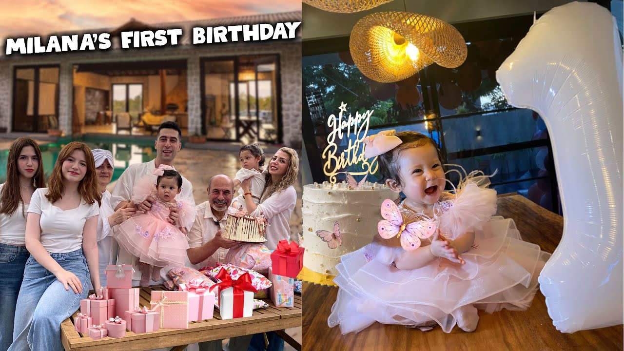 Aww Milana's First BIRTHDAY!! **Emotional** 😭 (Syrian-Filipina) 🇵🇭