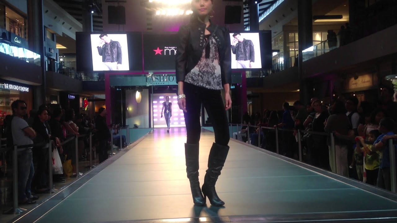 Runway Show at Las Vegas Fashion Show Mall on the Strip
