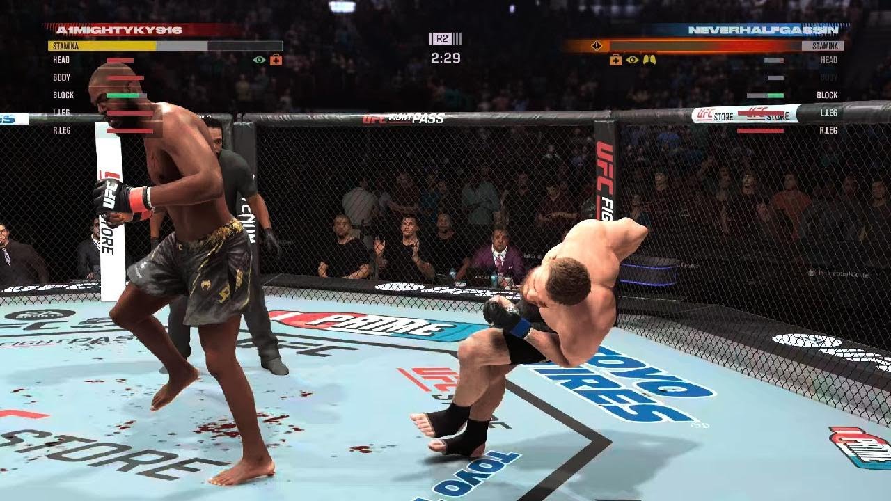 I sent him flying EA SPORTS UFC 5!