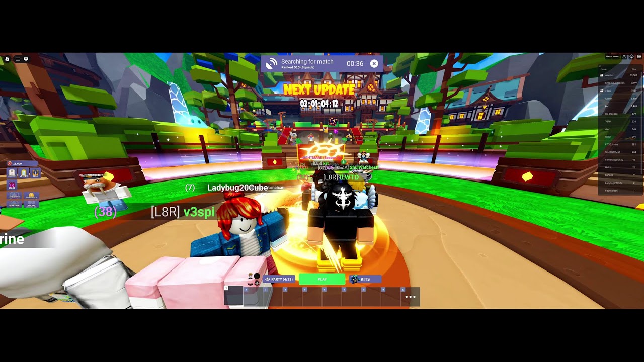 🔴ROBLOX BEDWARS SEASON 15 RANKED🔴| Hitting NIGHTMARE | ROBLOX BEDWARS LIVE