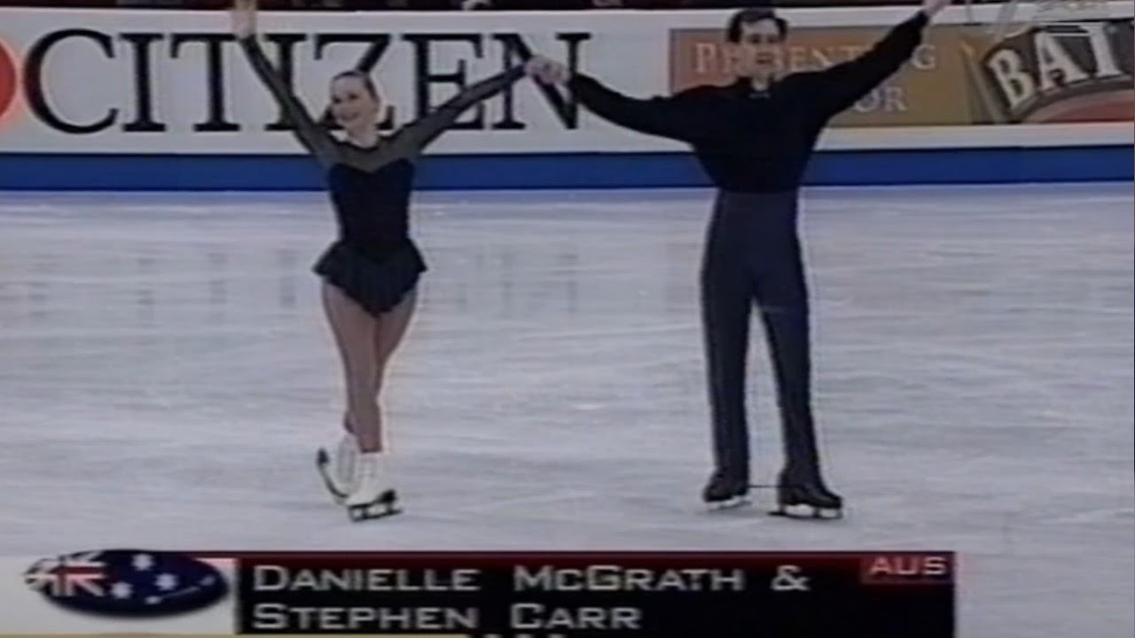 McGrath & Carr 🇦🇺 1998 World pairs free skate | Palladio' - by Karl Jenkins #AUSkate