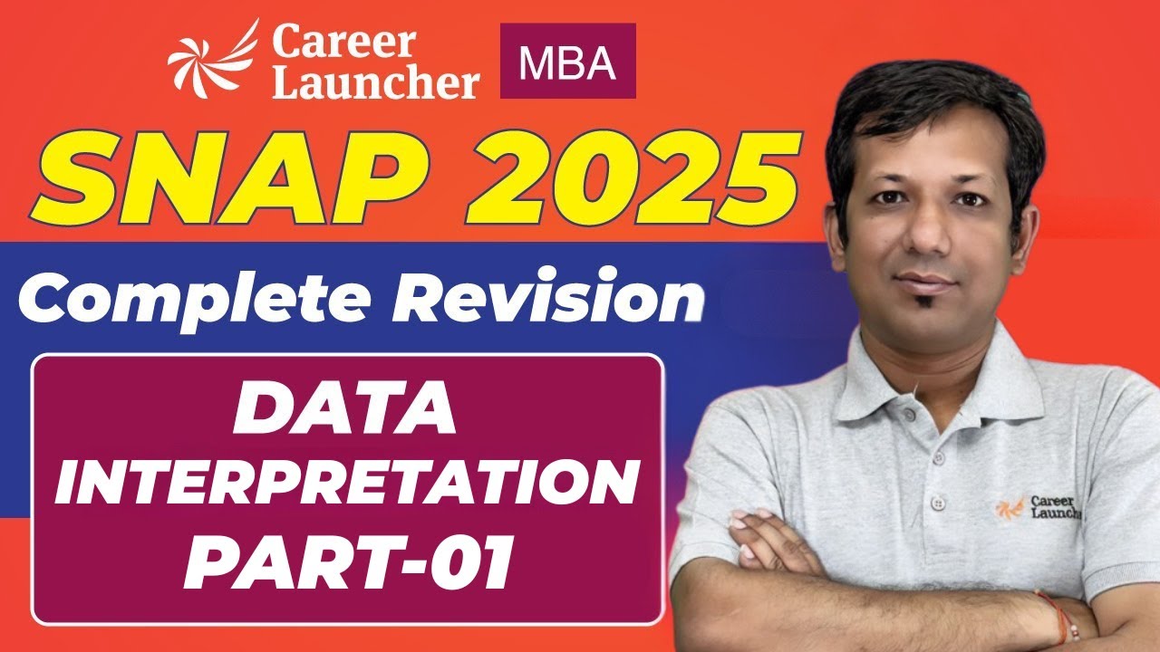 SNAP 2025 Preparation | Data Interpretation &ndash; 01 | Final Revision 06 | Must-Do Sets for High Score