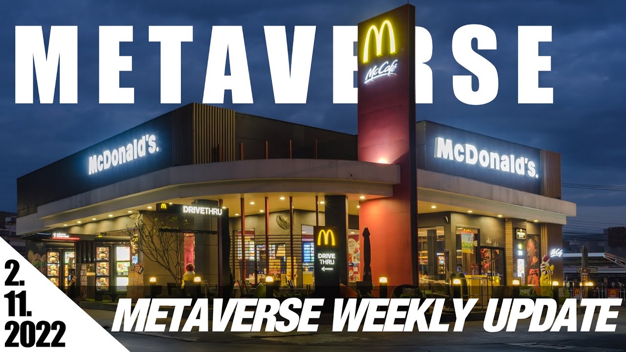 Metaverse Weekly Update 2-11 | Earth2 Resources, McDonald's Trademarks, Miller Lite Meta Bar & MORE!