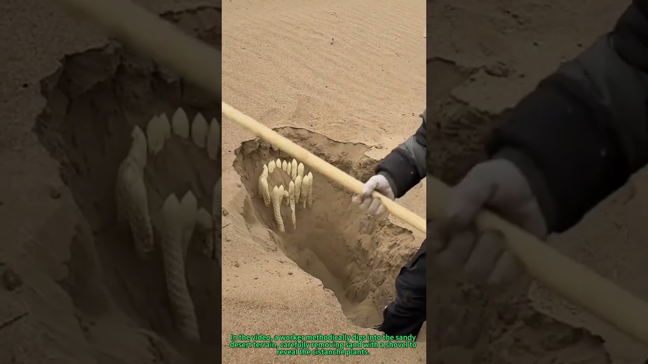 Desert Cistanche Harvesting | Traditional Foraging Technique