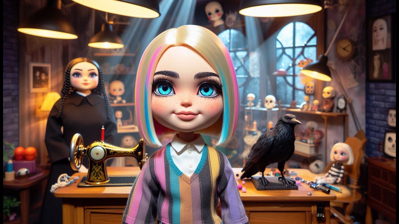The Addams Family Trivia - Dolly Haul - Enid Sinclair and Addams Family Dolly Parade and E-I-E-I-O