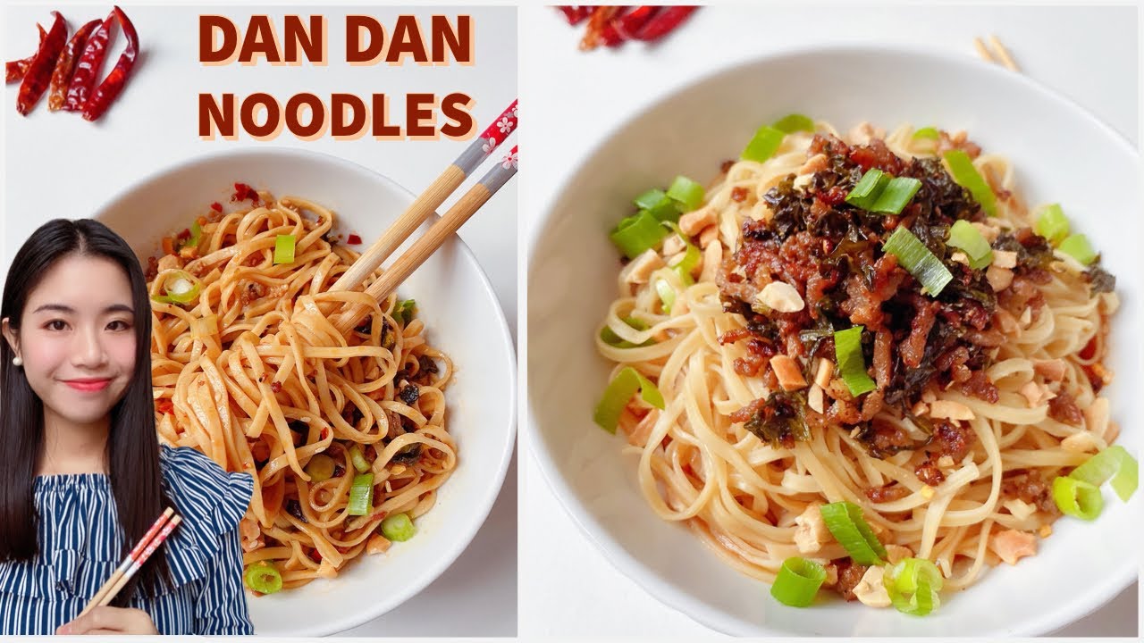 Sichuan Dan Dan Noodles 四川担担面 | Dan Dan Noodles Recipe | Popular Chinese Street Food