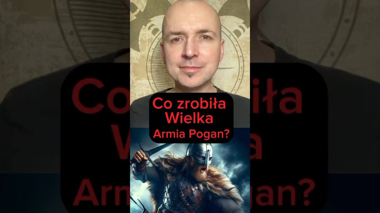 Co zrobiła Wielka Armia Pogan? Wikingowie, rok 865. #wikingowie #historia #odkryjpolnoc