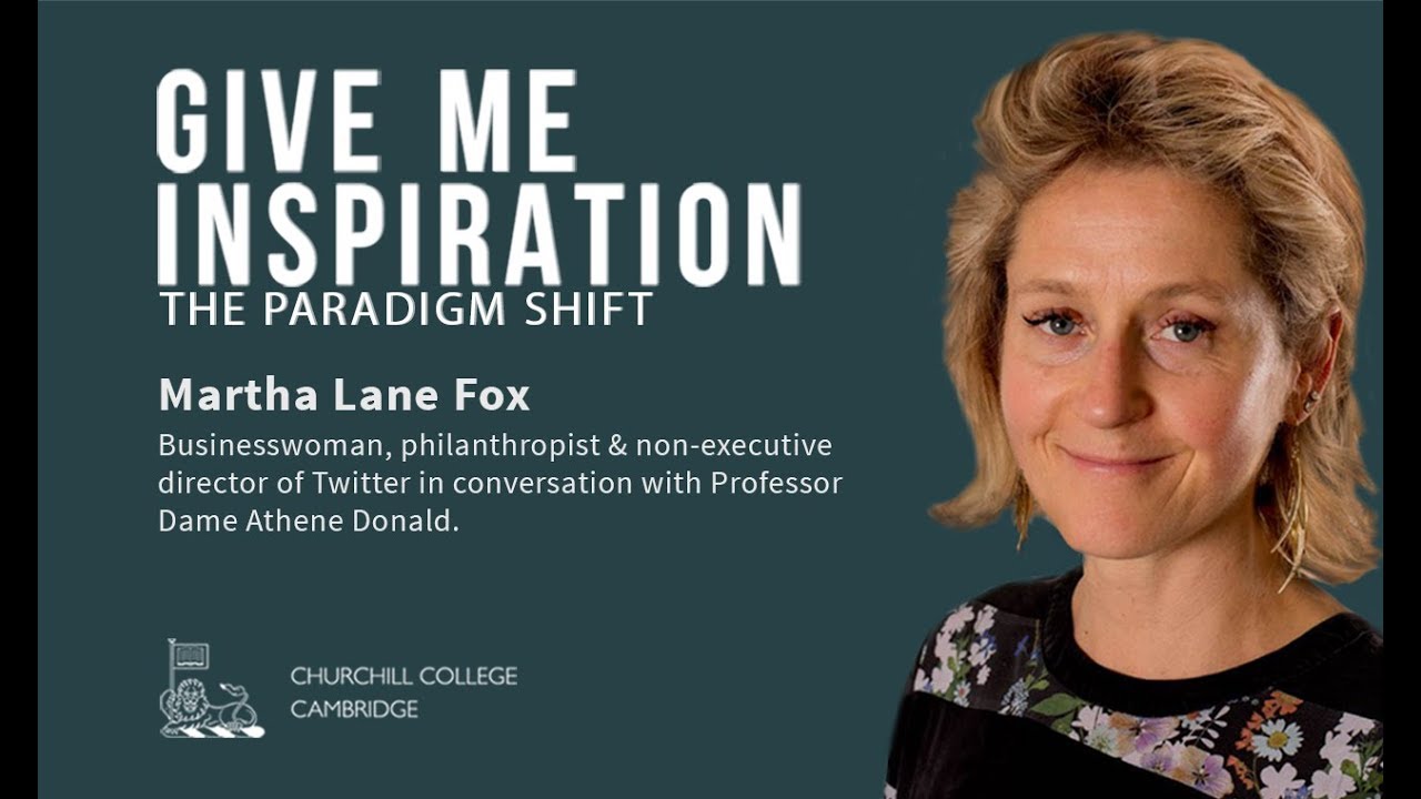 Give Me Inspiration! The Paradigm Shift with Martha Lane Fox