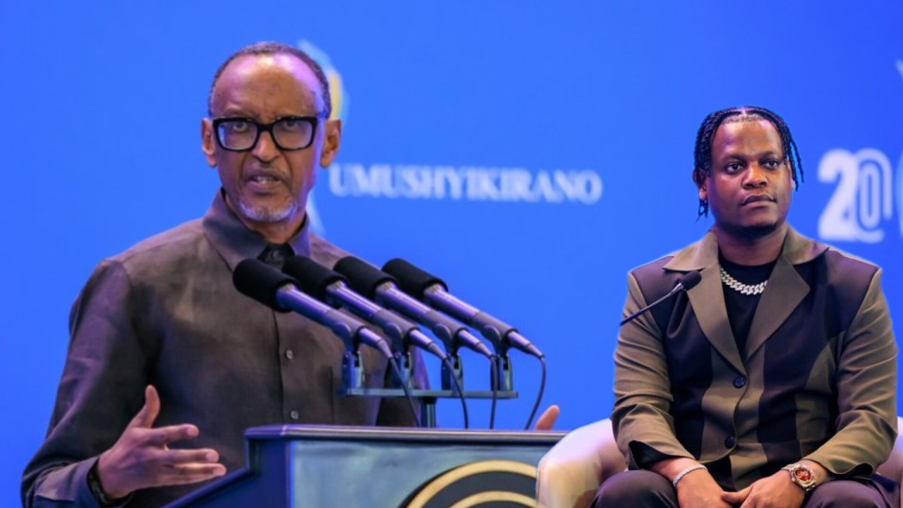 BRUCE MELODY YONGEYE KUVUGA KURI THE BEN MU NAMA Y IGIHUGU Y #UMUSHYIKIRANO/ANASHIMIRA H.E PK