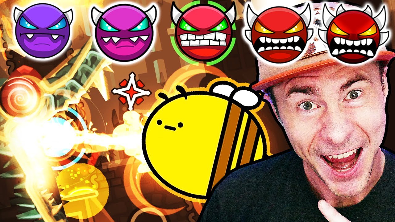 The BEST DEMON of EACH DIFFICULTY - Geometry Dash