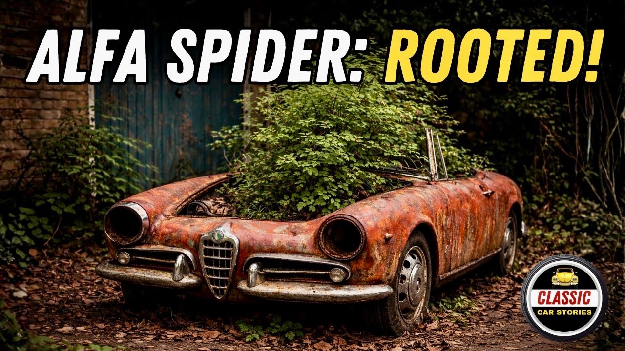 SAVED TWICE: The £450 Alfa Spider Miracle 