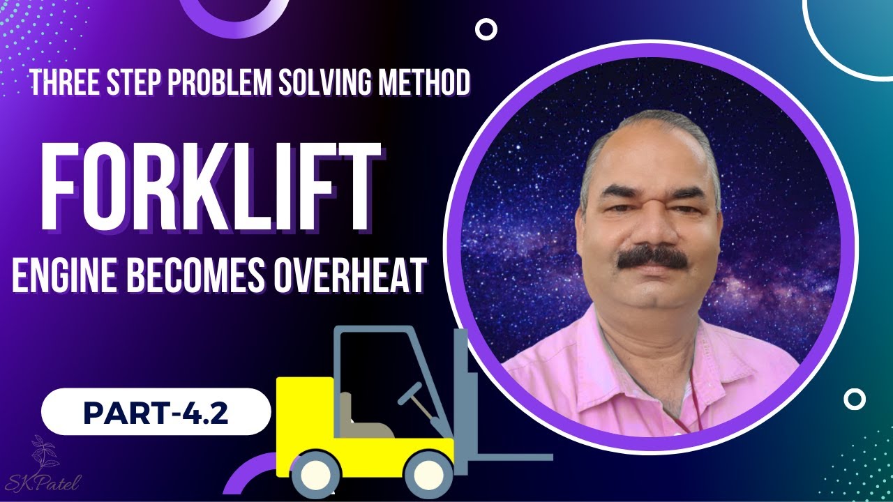 Three Step Problem Solving Method Forklift Part 4.2 Forklift Engine becomes Overheat