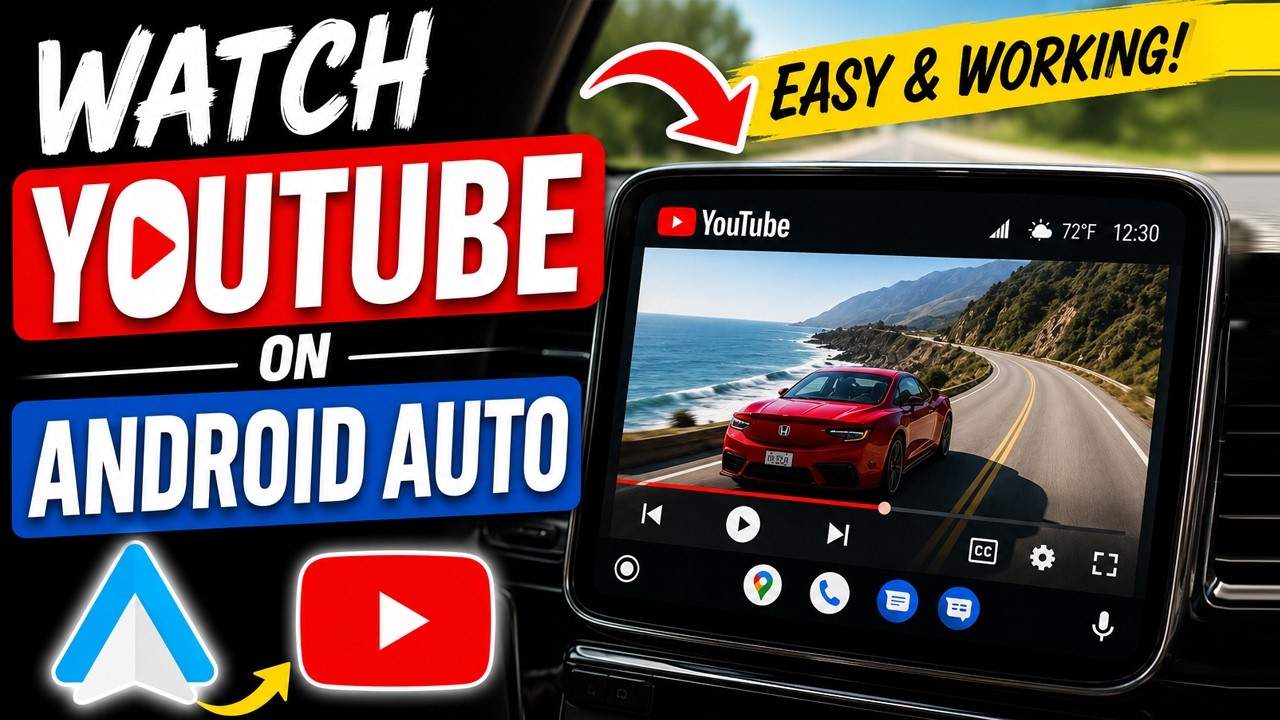 YouTube on Android Auto Finally Works in 2026 Here's How