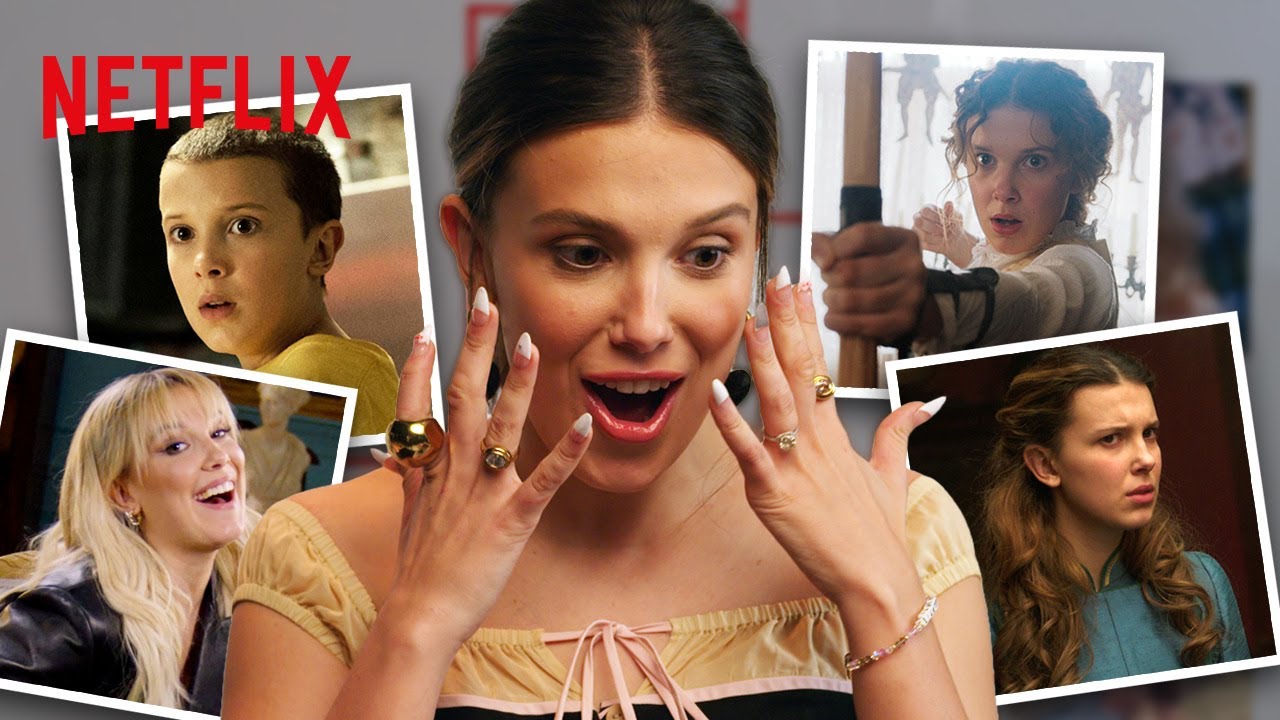Millie Bobby Brown Ranks her haircuts | Damsel | Netflix