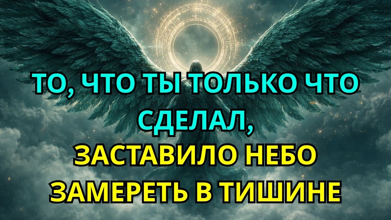 Избранный, небо обратило внимание на то, что ты только что сделал — приготовься к своему прорыву