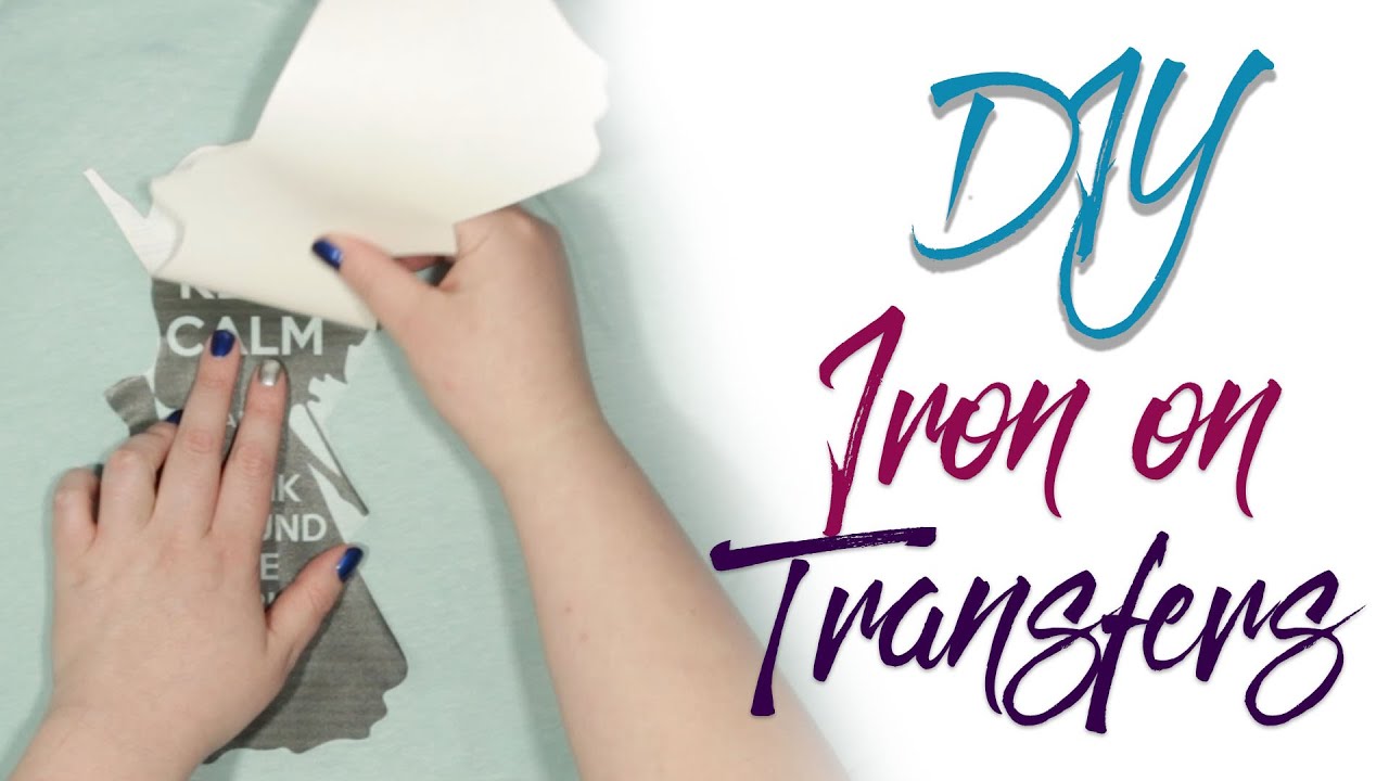 Iron On Transfers Light and Dark Fabric | DIY | Diving Head First