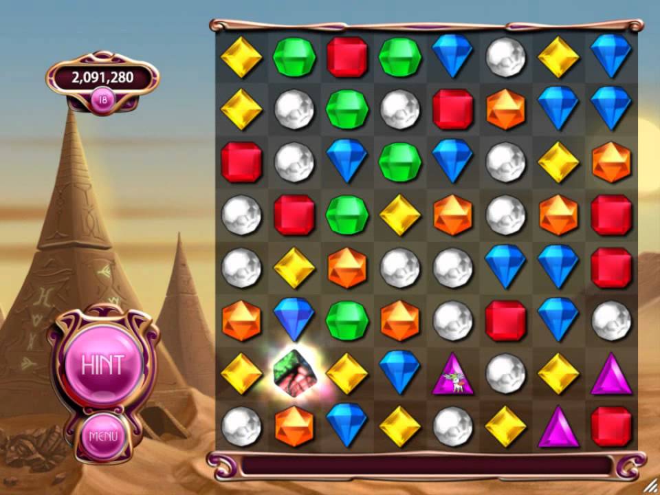 Bejeweled 3 - Classic Longplay part 1 (Level 1-32)