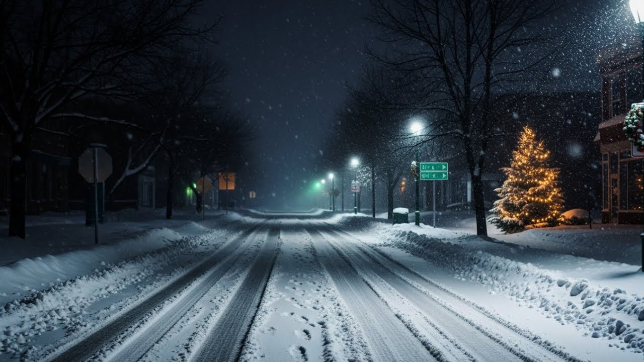 COZY WINTER NIGHT AMBIENCE