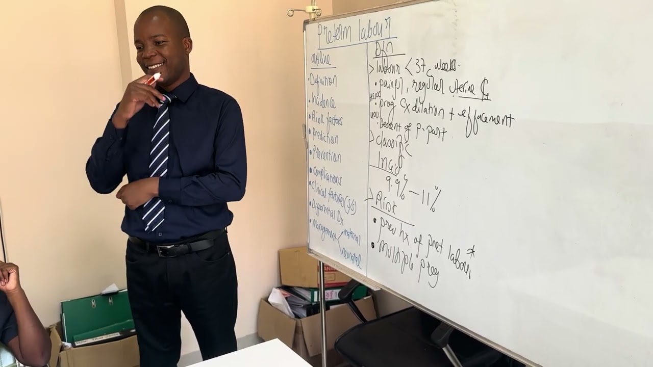 PRETERM LABOUR BY DR P MULENGA CONSULTANT OBSTETRICIAN