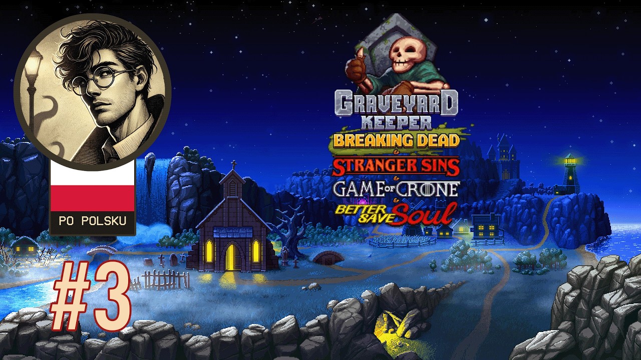 Graveyard Keeper PL | Wampir, zbieg i kupiec | NieBoGramy!