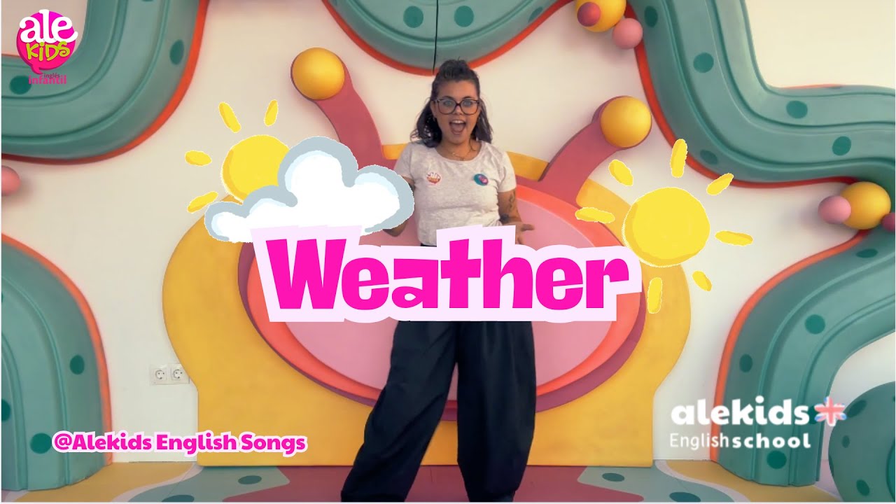 Weather Song | English for Kids (Pre-A1) + Actions | Alekids