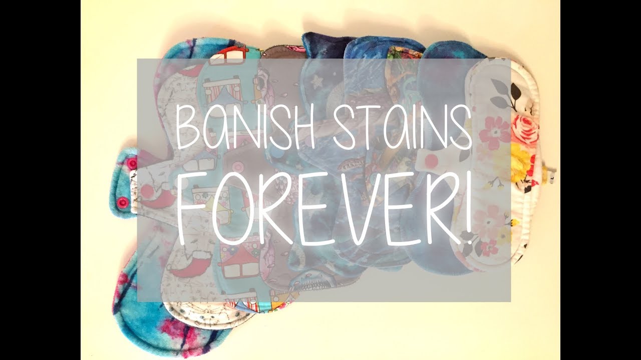 How To Get Blood Stains Out of Cloth Pads: