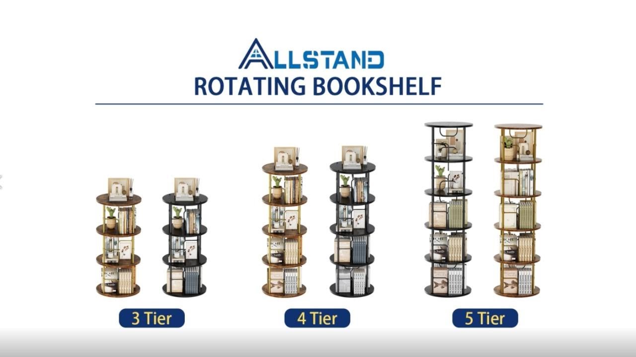 Rotating Bookshelf Instruction Video
