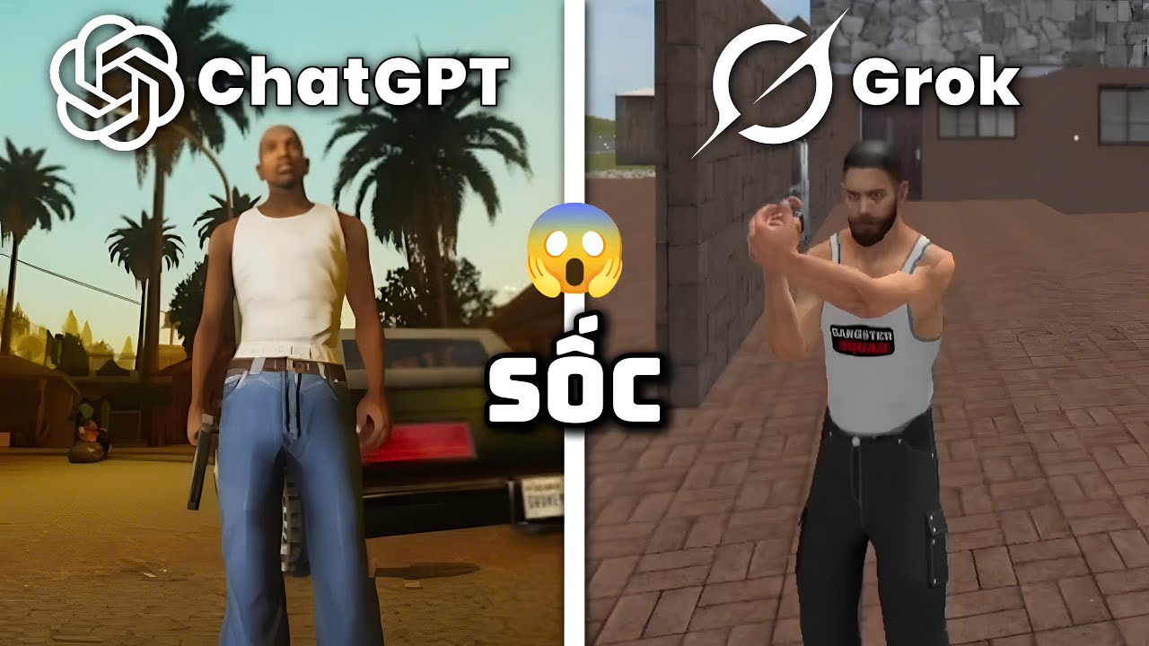 Tôi Thử Thách ChatGPT và Grok Tạo Ra GTA 6 Thì Ai Sẽ Thắng?