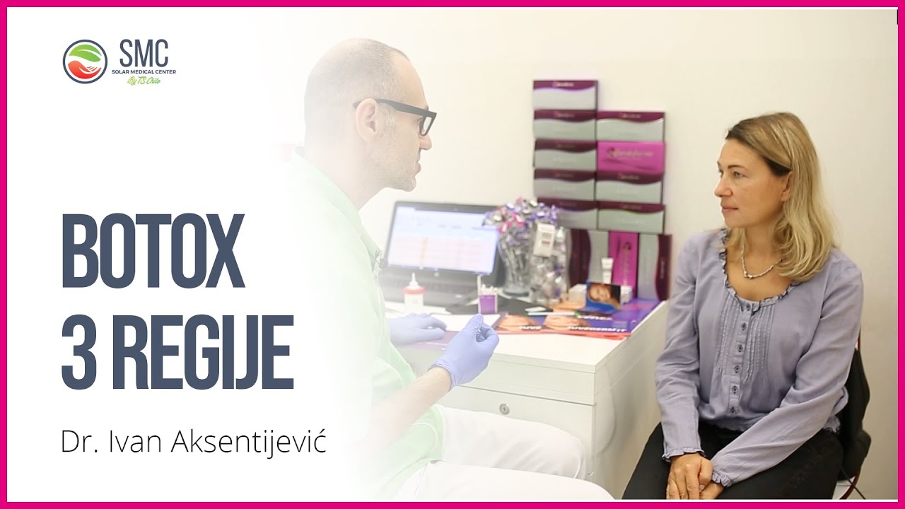 Tretman - Botox tri regije - Valentina