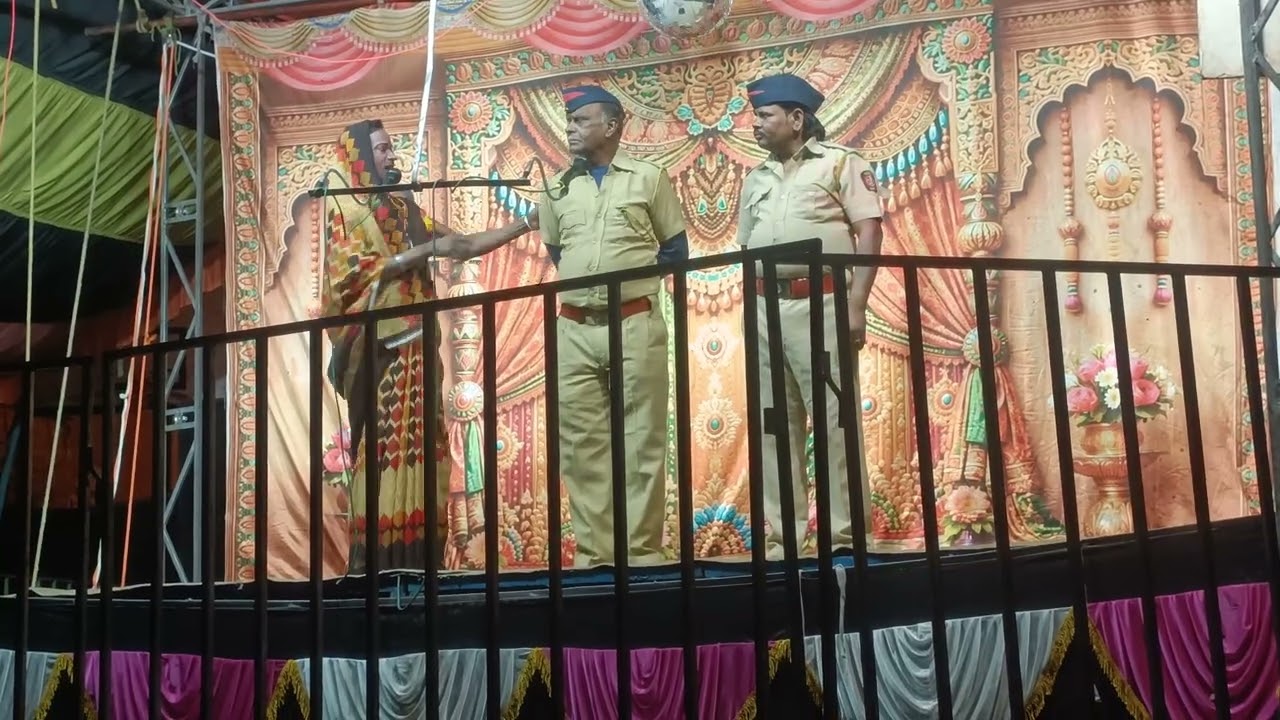 फुल कॉमेडी🤣 वगनाट्य 🙏 असा वगनाट्य तुम्ही कुठेच पाहिला नसेल 🔥 भीमा भाऊ रविभाऊ अंजाळेकर