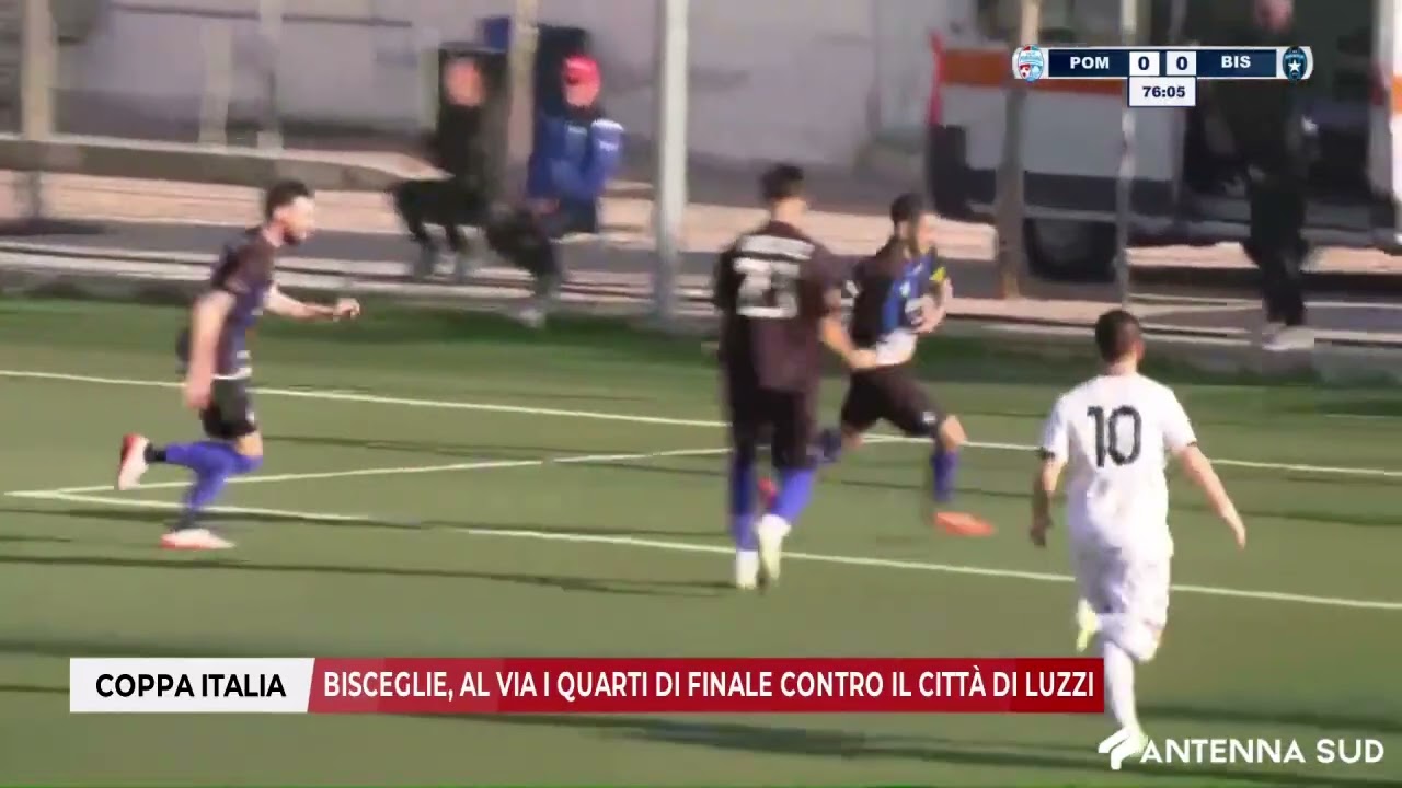 3 MARZO 2026 - COPPA ITALIA: BISCEGLIE, AL VIA I QUARTI DI FINALE CONTRO IL CITTÀ DI LUZZI