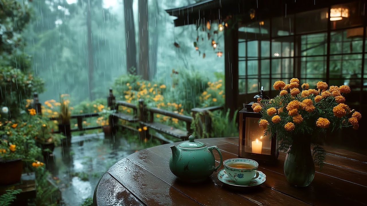 Peaceful Piano Tea Time 🎹🍵 Calm Ambience for Mindfulness & Inner Peace