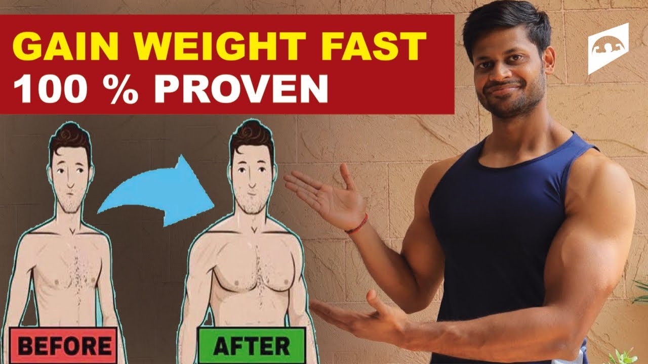 HOW TO GAIN WEIGHT FAST || UNDERWEIGHT TO MUSCULAR || 10 PROVEN TIPS ||
