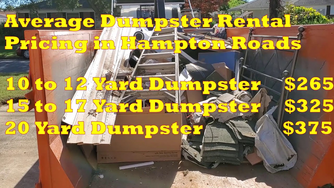 Johnny Bobby’s Junk Hauling Junk Removal Pricing in Virginia Beach