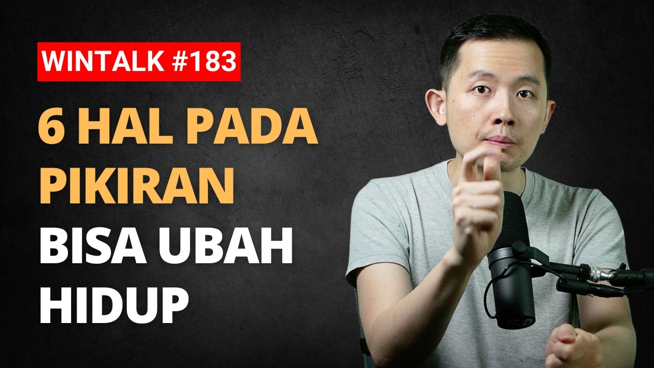 Koreksi pikiranmu supaya kamu bisa maju dan kaya dalam hidup..