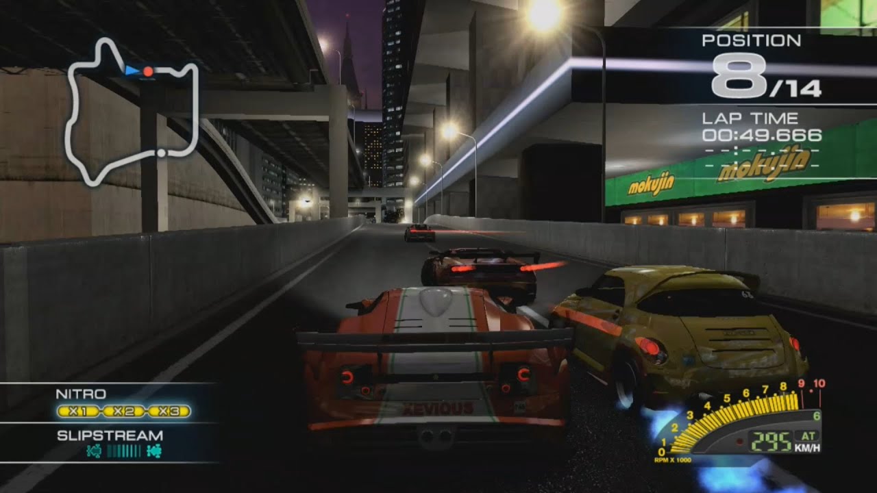 Ridge Racer 7 Maker's Trial DRUAGA with FatalitaComplete at Downtown Rave City R [Control view]