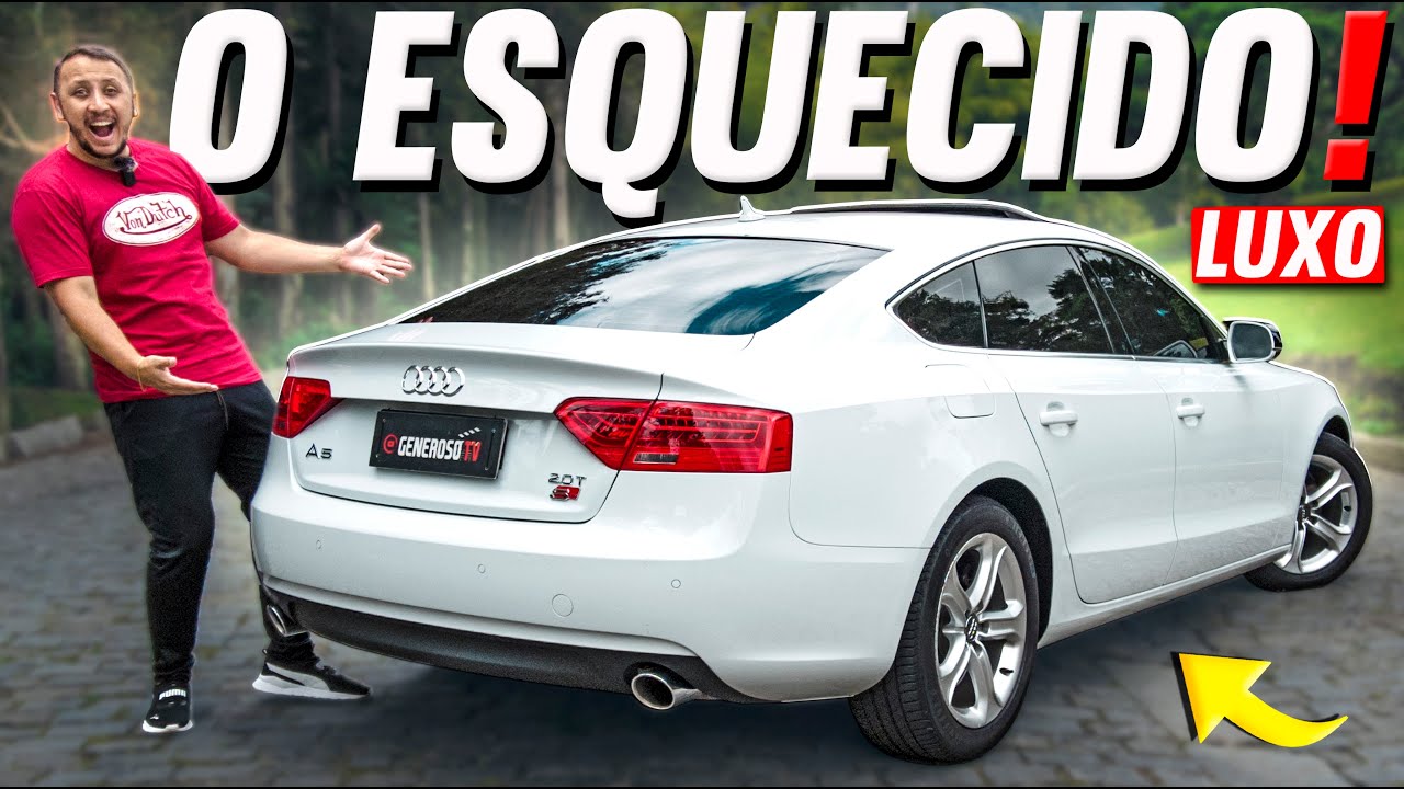O SUPER LUXUOSO BEM MAIS BARATO que JETTA e COROLLA😱 Audi A5
