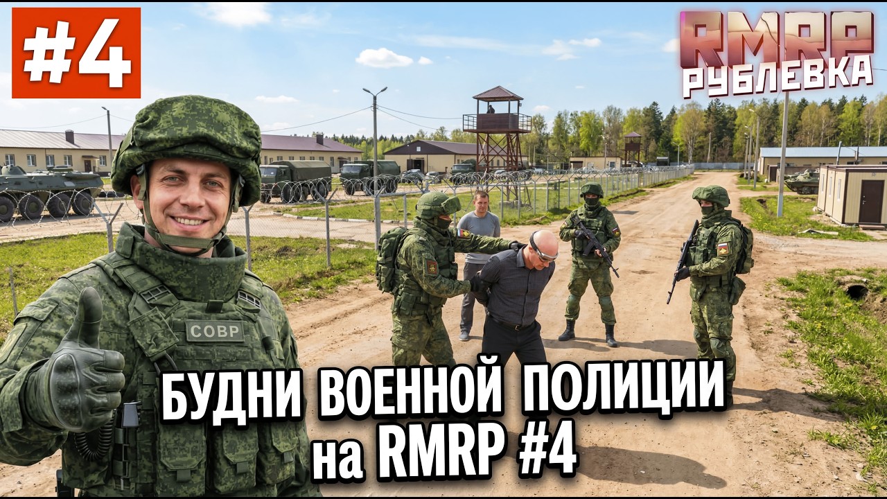 СНЯЛИ С ДОЛЖНОСТИ? - Будни Военной Полиции на RMRP Рублевка #4