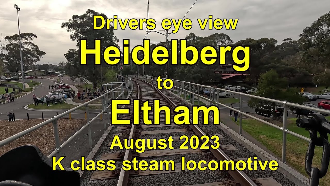 Drivers eye view, Heidelberg to Eltham