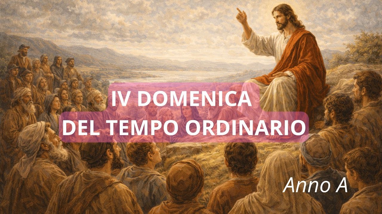 Letture e Vangelo del giorno di DOMENICA 1° FEBBRAIO 2026