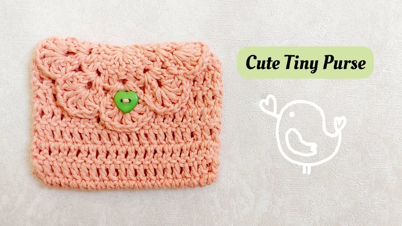Wow!  The CUTEST Bag I Ever Made / Quick & Easy Crochet Bag ♡