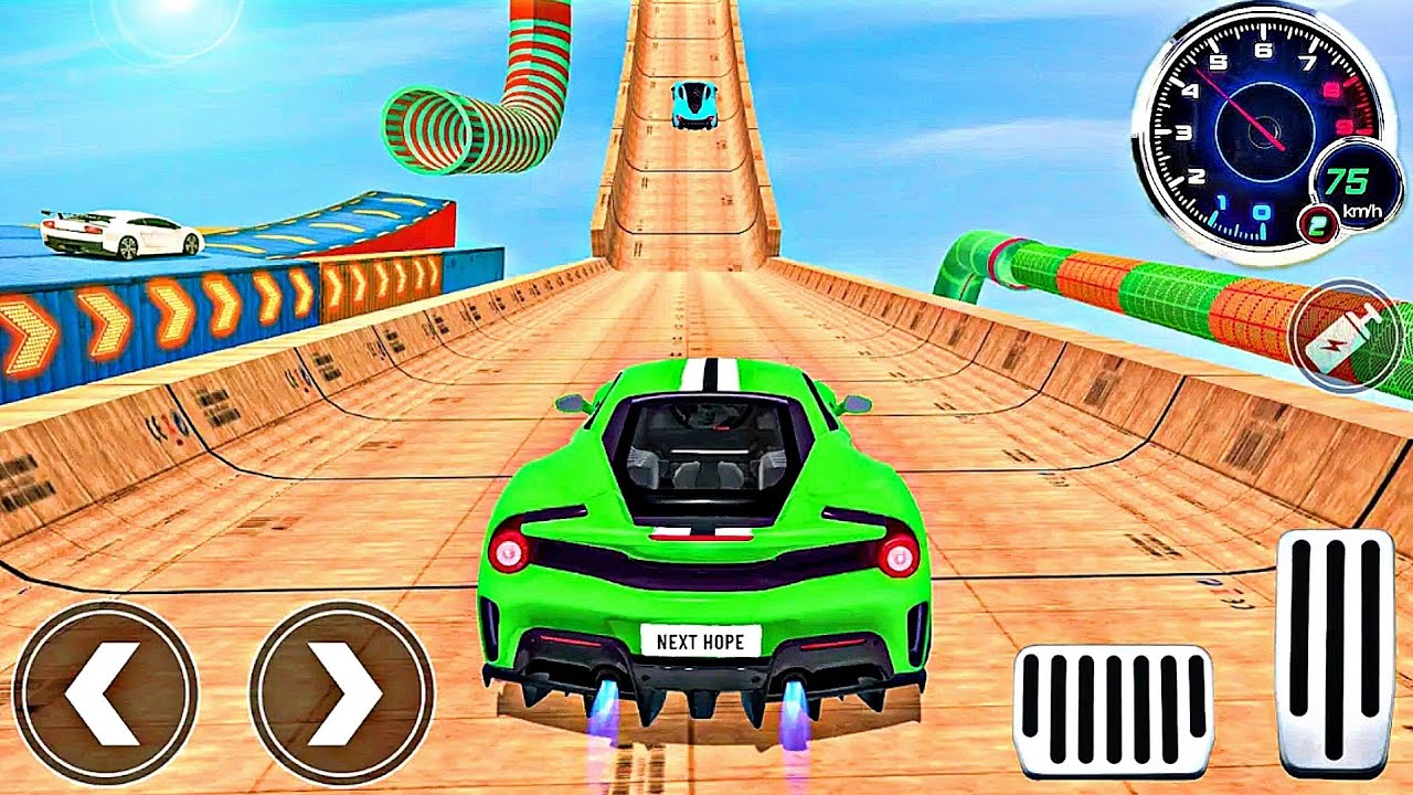 Impossible Car Stunt Racing 3D - Best Car Racing & Stunts Driving - Game Play 2023